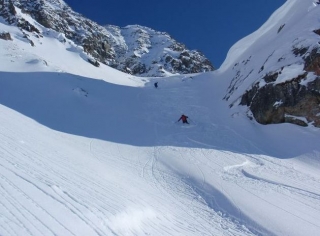  Esquí fuera de pista estación de La Plagne 
